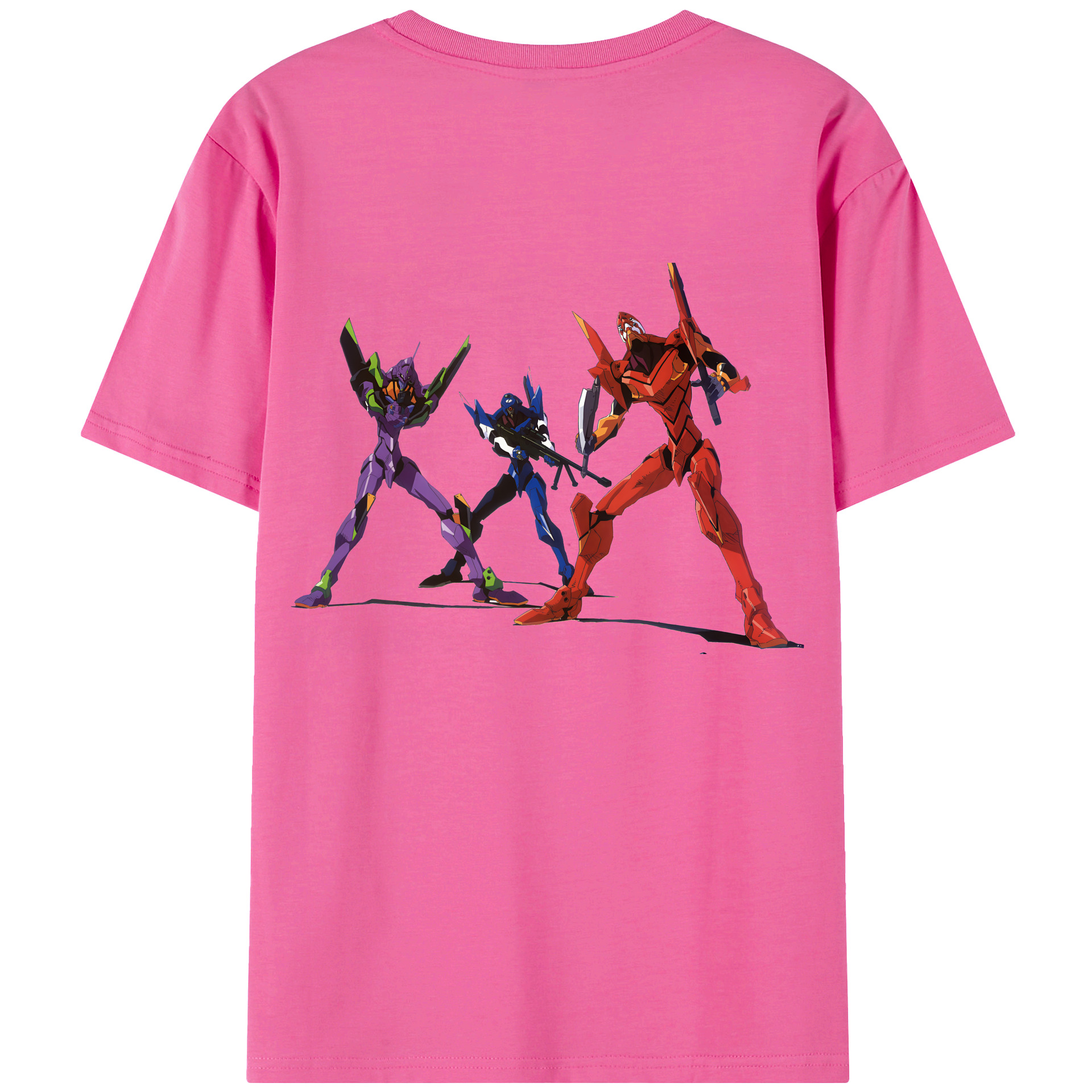 （画像用） EVA 新世紀エヴァンゲリオン レディース半袖Tシャツ(バックプリント)